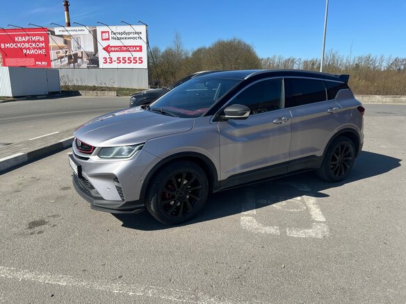 2022 Geely Coolray I, серебристый, 1350000 рублей