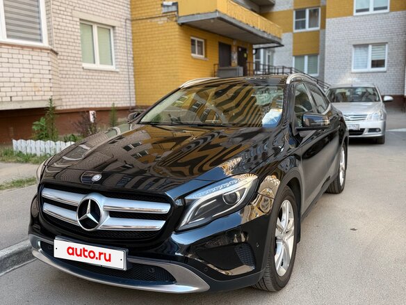 2016 Mercedes-Benz GLA 250 I (X156), чёрный, 2205000 рублей