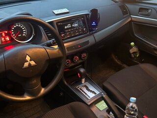 2014 Mitsubishi Lancer X Рестайлинг, красный, 1300000 рублей, вид 2