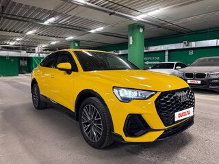 2022 Audi Q3 Sportback 35 TFSI MHEV II (F3), жёлтый, 3500000 рублей, вид 2