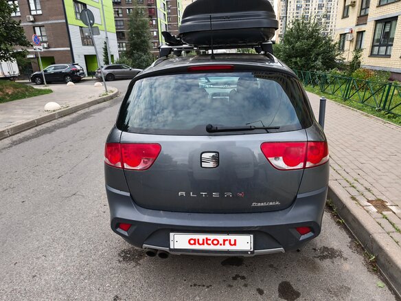 2012 SEAT Altea Freetrack I Рестайлинг, серый - вид 4