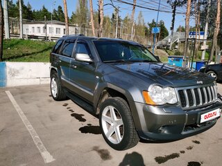 2008 Jeep Grand Cherokee III (WK), серый, 1500000 рублей, вид 4