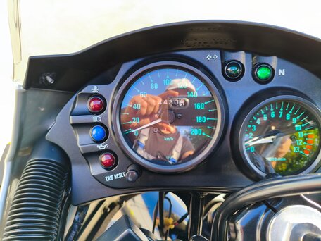 2002 Kawasaki KLE 500, чёрный, 495000 рублей, вид 5