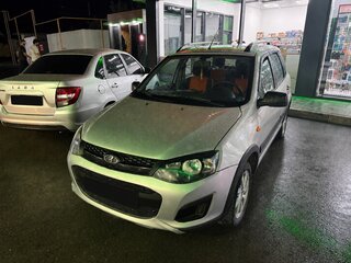 2015 Lada (ВАЗ) Kalina II, серебристый, 445000 рублей, вид 3