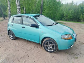 2005 Chevrolet Aveo I, зелёный, 160000 рублей, вид 3