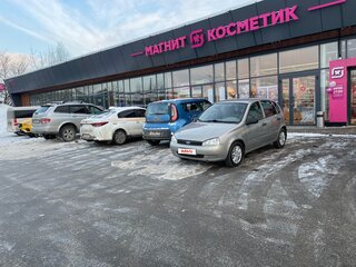 2007 Lada (ВАЗ) Kalina I, бежевый, 209000 рублей, вид 1