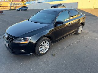 2015 Volkswagen Jetta VI Рестайлинг, чёрный, 1050000 рублей, вид 2