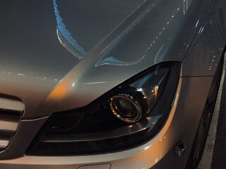 2011 Mercedes-Benz C-Класс 200 III (W204) Рестайлинг, серебристый, 1600000 рублей, вид 4