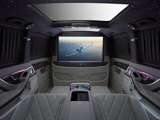 2025 Mercedes-Benz V-Класс Long 300 d длинный III (W447) Рестайлинг 2, чёрный, 32800000 рублей, вид 4