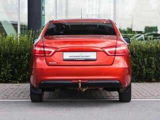 2017 Lada (ВАЗ) Vesta I, красный, 610000 рублей, вид 4