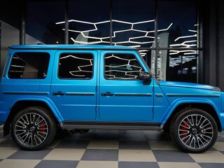 2024 Mercedes-Benz G-Класс AMG 63 AMG II (W465) Рестайлинг, синий, 29500000 рублей, вид 3