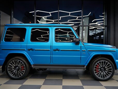 2024 Mercedes-Benz G-Класс AMG 63 AMG II (W465) Рестайлинг, синий, 28000000 рублей, вид 3