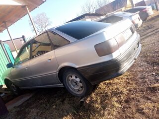 1989 Audi 80 IV (B3), серебристый, 159900 рублей, вид 2