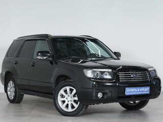2007 Subaru Forester II Рестайлинг, чёрный, 799000 рублей, вид 1