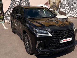 2021 Lexus LX 570 III Рестайлинг 2, чёрный, 12200000 рублей, вид 3