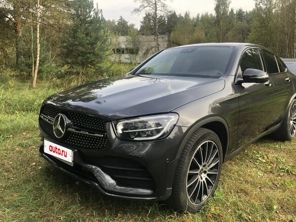 2020 Mercedes-Benz GLC Coupe 220 d I (C253) Рестайлинг, серый, 4980000 рублей - вид 1