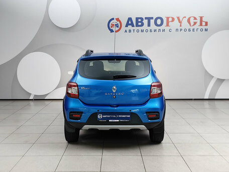 2018 Renault Sandero Stepway II, синий, 955000 рублей, вид 4