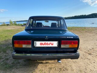2005 Lada (ВАЗ) 2107, зелёный, 400000 рублей, вид 2