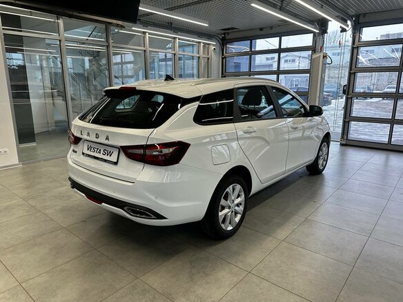 2026 Lada (ВАЗ) Vesta SW I Рестайлинг (NG), белый, 1915000 рублей - вид 4