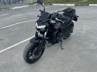 2021 Kawasaki Z 650, чёрный, 770000 рублей, вид 4