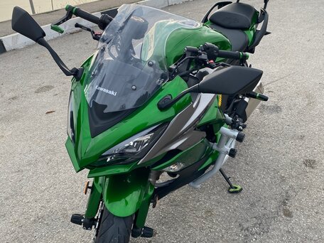 2018 Kawasaki Z 1000SX, зелёный, 1300000 рублей, вид 5