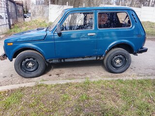 2002 Lada (ВАЗ) 2121 (4x4) I Рестайлинг, синий, 280000 рублей, вид 2