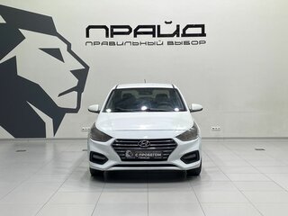 2018 Hyundai Solaris II, белый, 1109900 рублей, вид 2