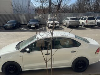 2014 Volkswagen Polo V, белый, 560000 рублей, вид 5