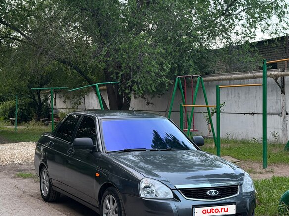 2014 Lada (ВАЗ) Priora I Рестайлинг, серебристый, 450000 рублей - вид 6