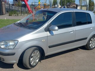 2005 Hyundai Getz I, серебристый, 450000 рублей, вид 1