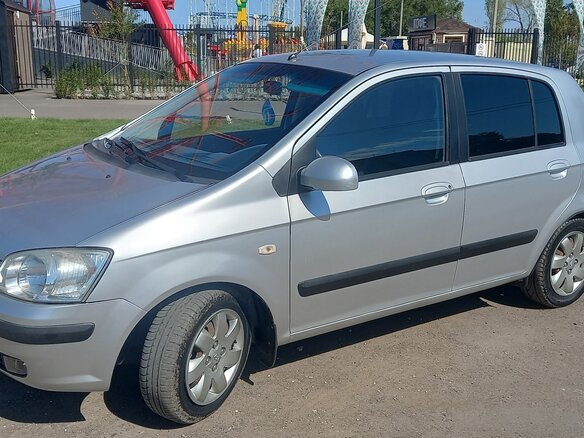 2005 Hyundai Getz I, серебристый, 450000 рублей