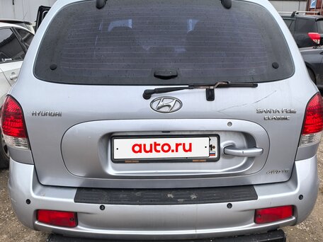 2007 Hyundai Santa Fe Classic Classic, серебристый, 820000 рублей, вид 5