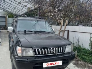1998 Toyota Land Cruiser Prado 90 Series, чёрный, 1100000 рублей, вид 2