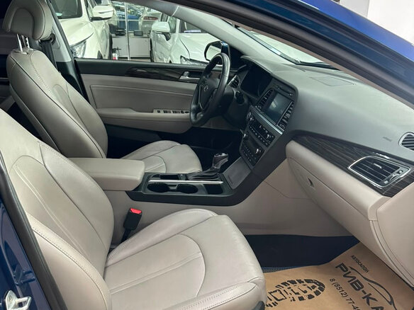 2015 Hyundai Sonata VII (LF), синий - вид 13
