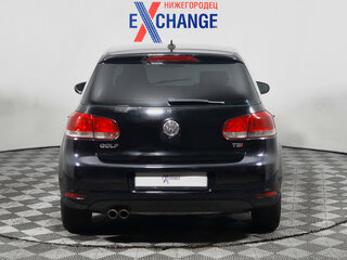 2011 Volkswagen Golf VI, чёрный, 409000 рублей, вид 2
