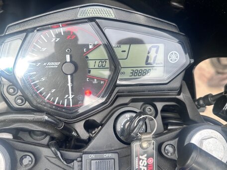 2019 Yamaha MT-03, синий, 399000 рублей, вид 4