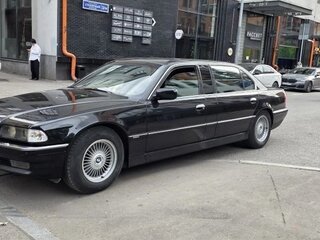 1998 BMW 7 серии 750i III (E38), чёрный, 2000000 рублей, вид 4