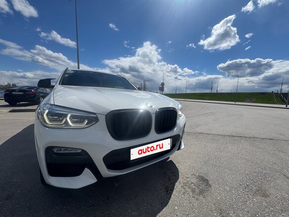 2018 BMW X4 20d II (G02), белый, 3750000 рублей