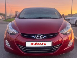 2012 Hyundai Elantra V (MD), красный, 895000 рублей, вид 3