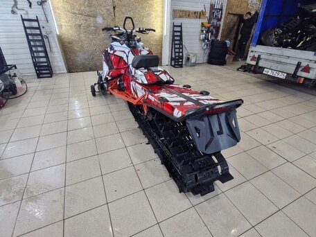 2019 BRP Ski-Doo Summit 850, красный, 1100000 рублей, вид 4