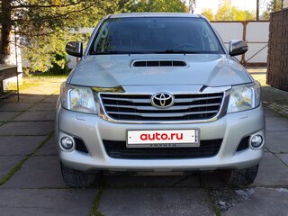 2013 Toyota Hilux VII Рестайлинг, серебристый, 2500000 рублей, вид 5