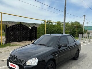 2016 Lada (ВАЗ) Priora I Рестайлинг, чёрный, 645000 рублей, вид 1