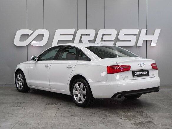 2014 Audi A6 IV (C7), белый - вид 1