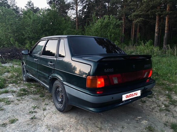 2003 Lada (ВАЗ) 2115, зелёный, 80000 рублей - вид 5