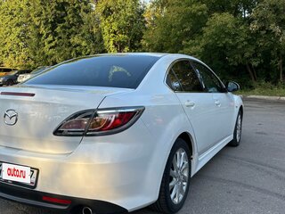 2011 Mazda 6 II (GH) Рестайлинг, белый, 1350000 рублей, вид 3