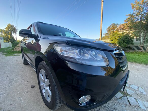 2008 Hyundai Santa Fe II, чёрный, 1450000 рублей - вид 13