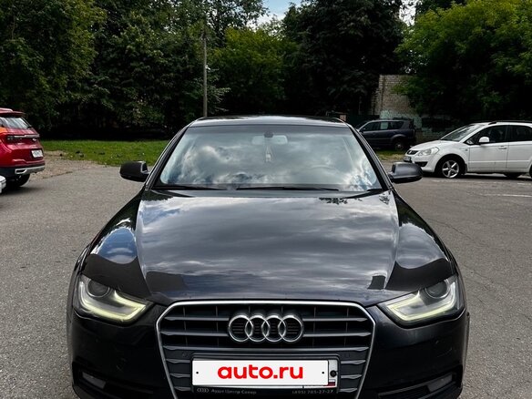 2013 Audi A4 IV (B8) Рестайлинг, серый - вид 1