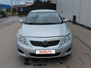 2008 Toyota Corolla X (E140, E150), серебристый, 595000 рублей, вид 1