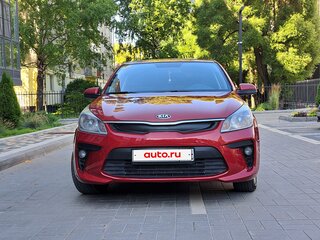 2017 Kia Rio IV, красный, 820000 рублей, вид 4