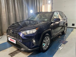 2021 Toyota RAV4 V (XA50), синий, 3600000 рублей, вид 1